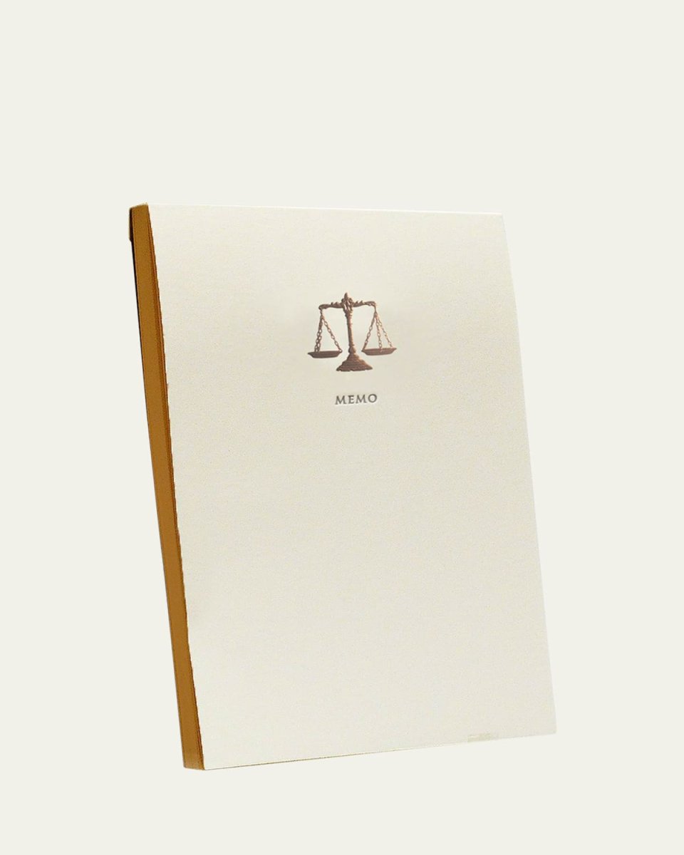 Justice Scales Jotter